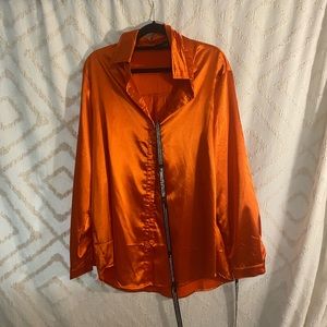 Orange blouse